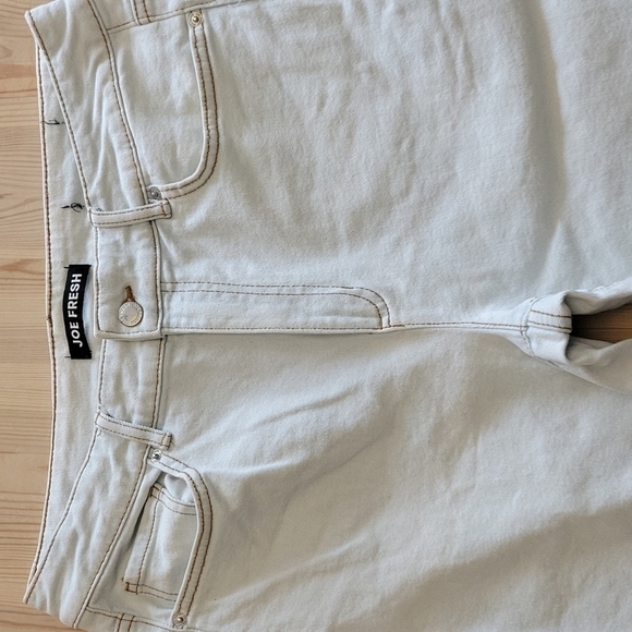Joe Fresh High-waist Blueish White Jeans US 31 - Picture 5 of 8